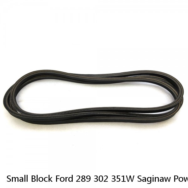Small Block Ford 289 302 351W Saginaw Power Steering Bracket Billet SBF V-Belt