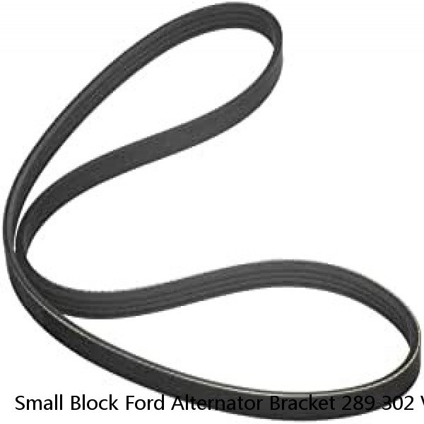 Small Block Ford Alternator Bracket 289 302 V-Belt Kit Mid Mount SBF Serpentine