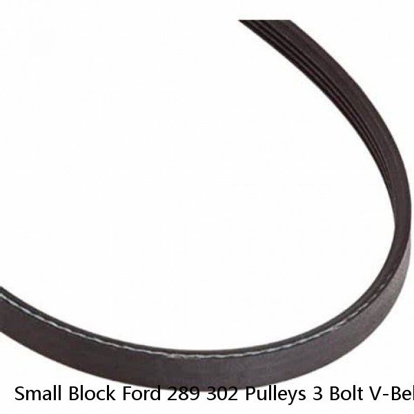 Small Block Ford 289 302 Pulleys 3 Bolt V-Belt Kit SBF 5.0 2V Set Underdrive