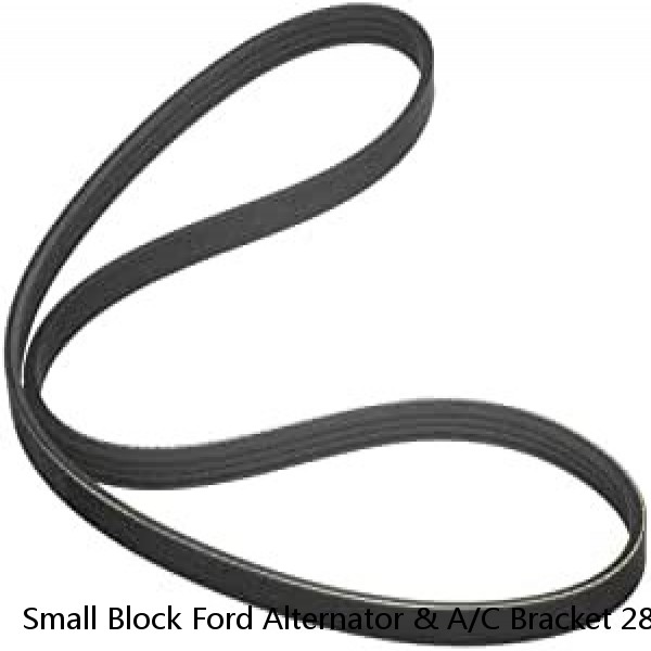 Small Block Ford Alternator & A/C Bracket 289 302 V-Belt Mid Mount SBF  