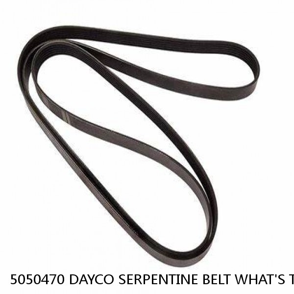 5050470 DAYCO SERPENTINE BELT WHAT'S THE BEST PRICE ON BELTS